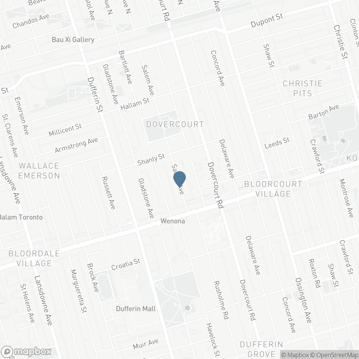 65 SALEM AVENUE, Toronto, Ontario M6H 3C2